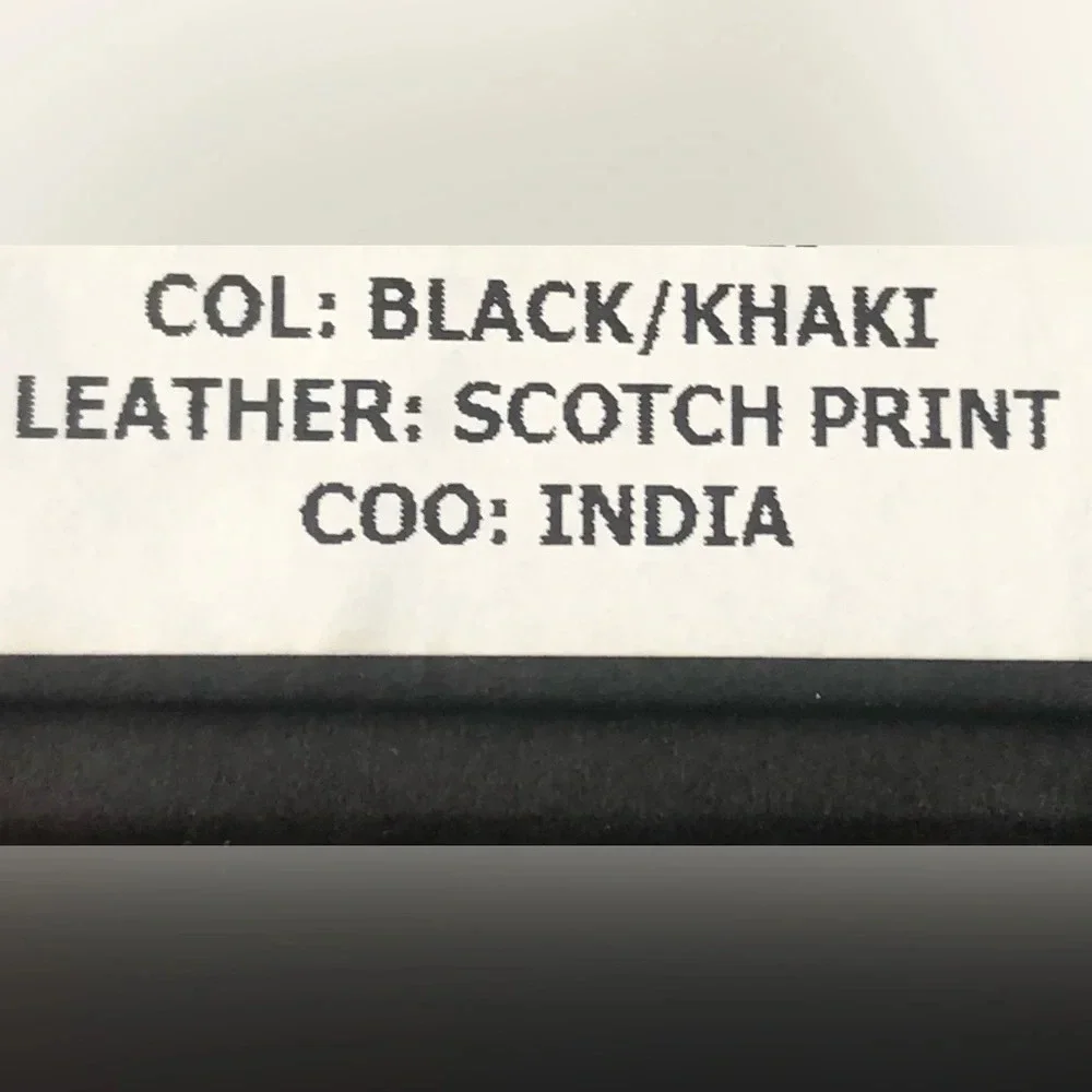 Leather wallet Black men